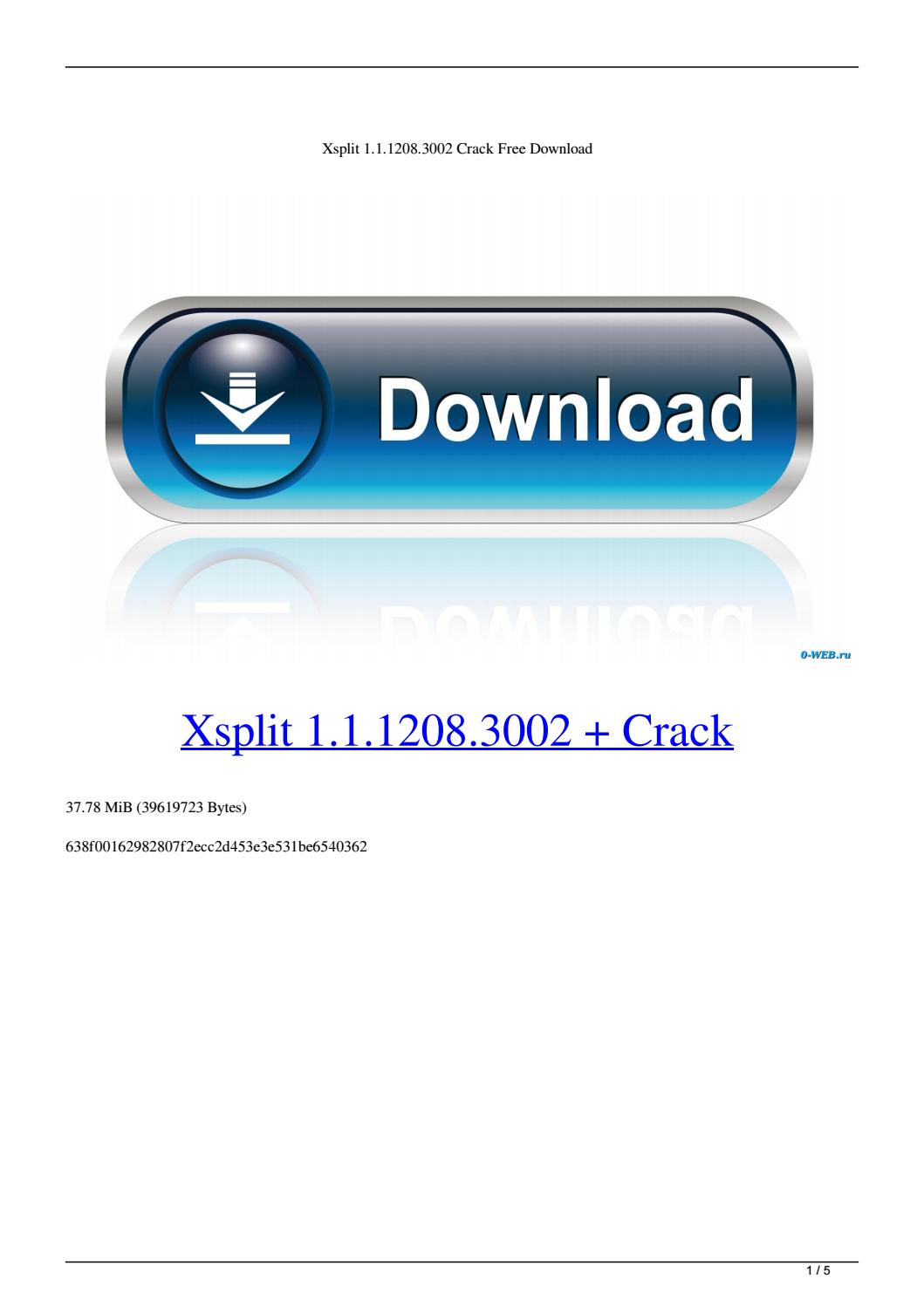 Xsplit broadcaster download 2017 free download